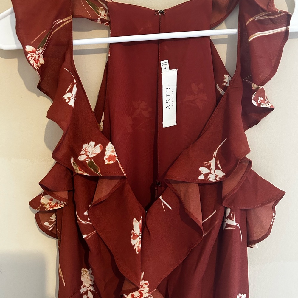 ASTR Halter Maxi Dress